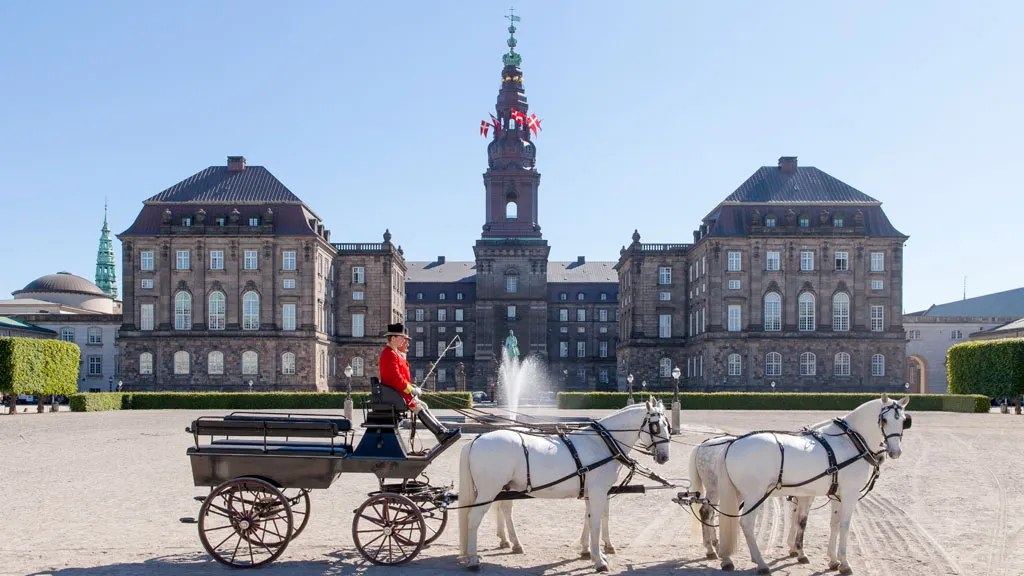 Christiansborg Slot fra Ridebanen