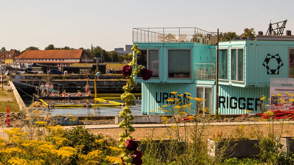 Urban Rigger student housing in Copenhagen's harbour by Bjarke Ingels Group, BIG