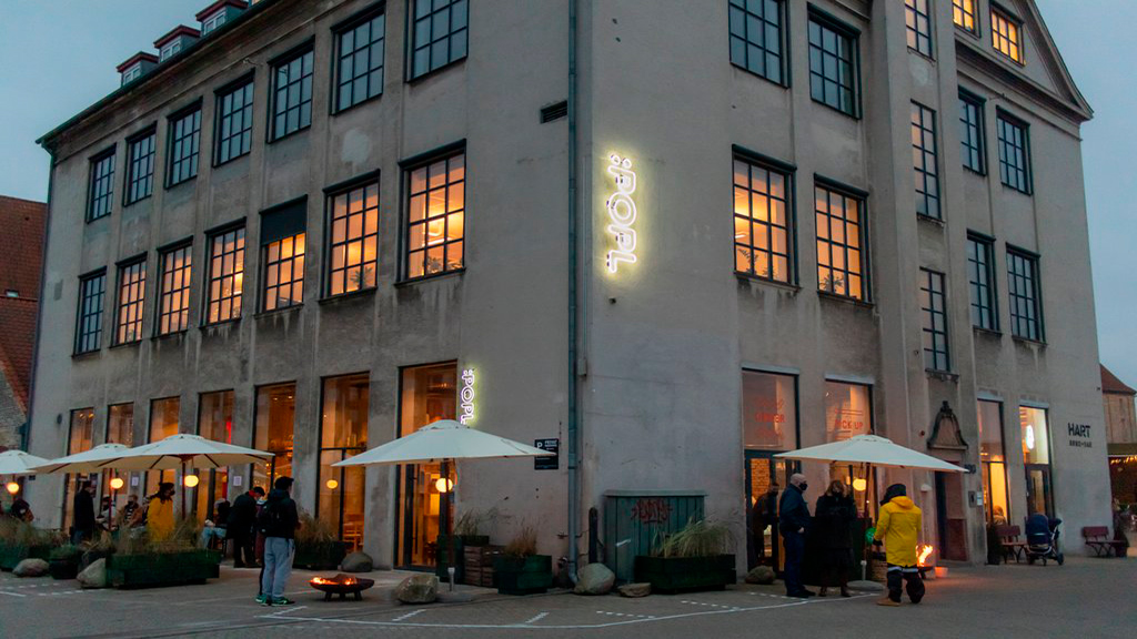Popl burger restaurant, Christianshavn, København
