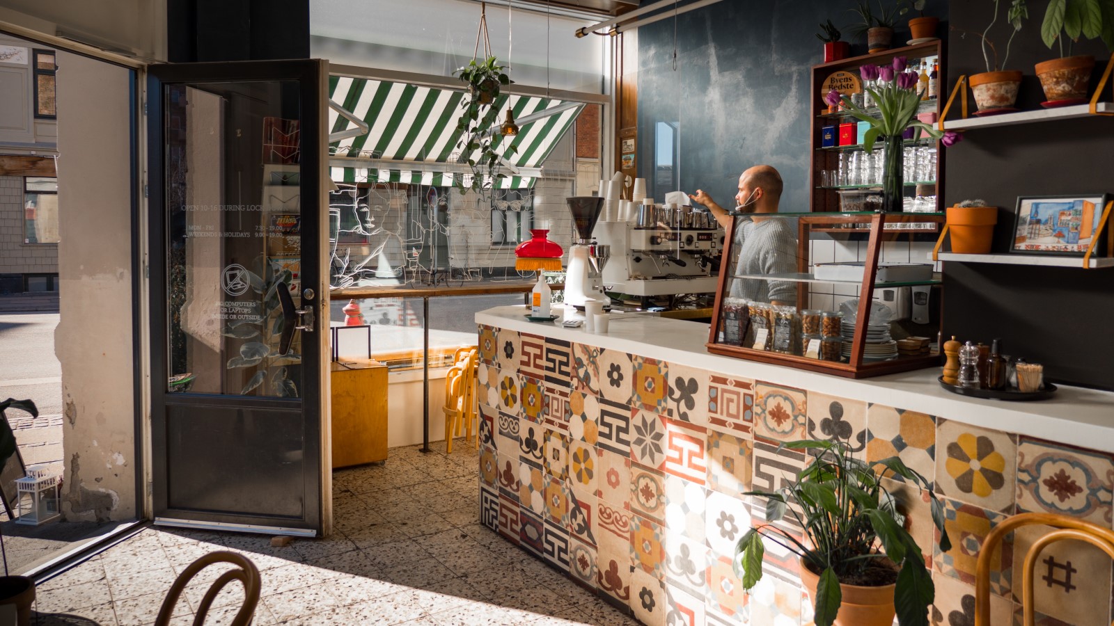 Arrebo Café Quality coffee shop in Nørrebro, Copenhagen