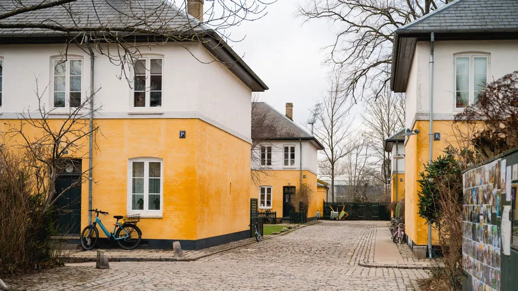Coloured houses