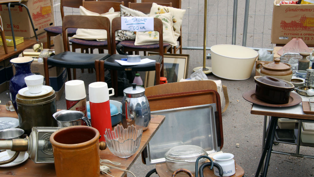 Nørrebro Flea Market Sonne und Strand