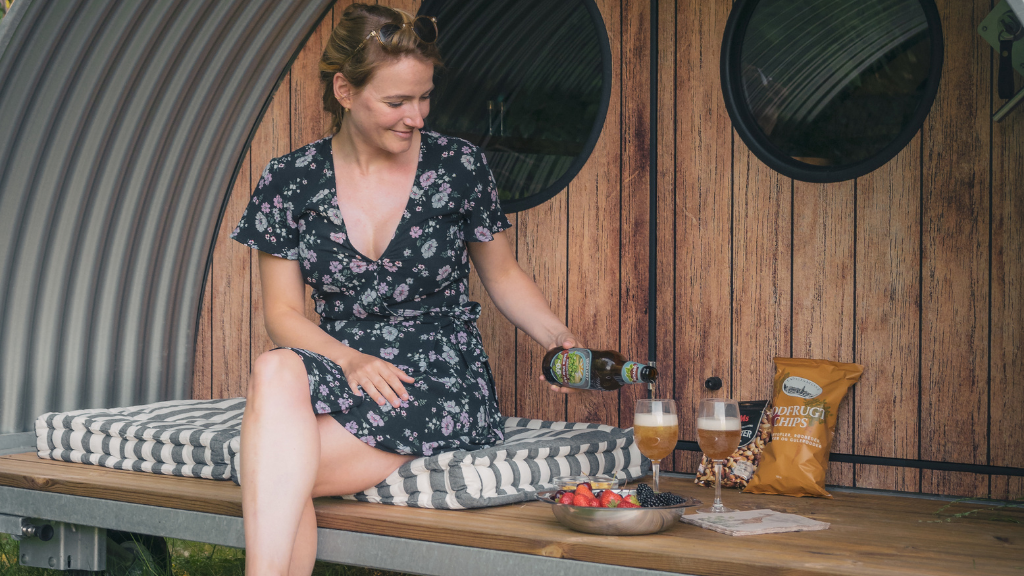 Sweet dreams - and in style: Shelters for the discerning at Nivå Camping