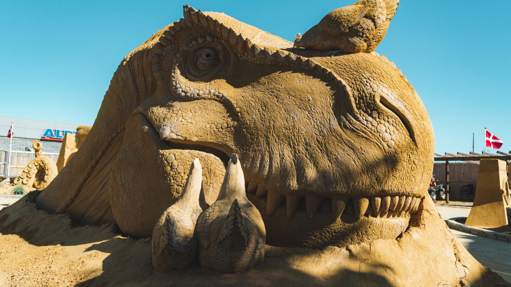 Hundested Sand Sculpture Park – Art Made of Sand