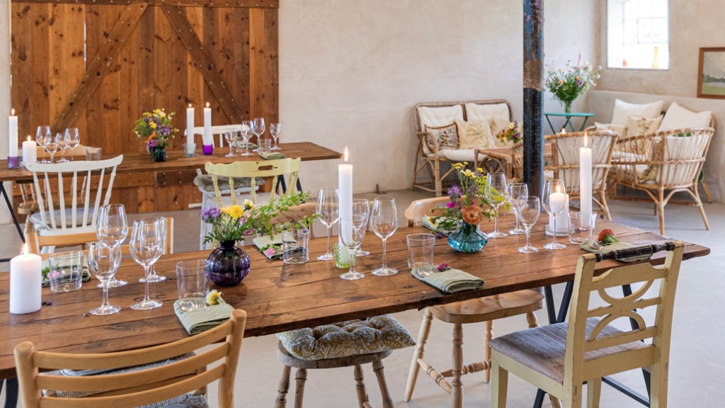 Special taste experiences at Mangholm's farm-to-table restaurant