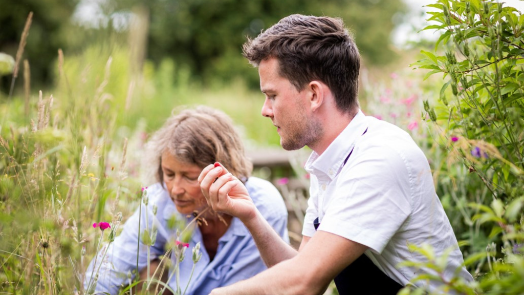 Special taste experiences at Mangholm's farm-to-table restaurant