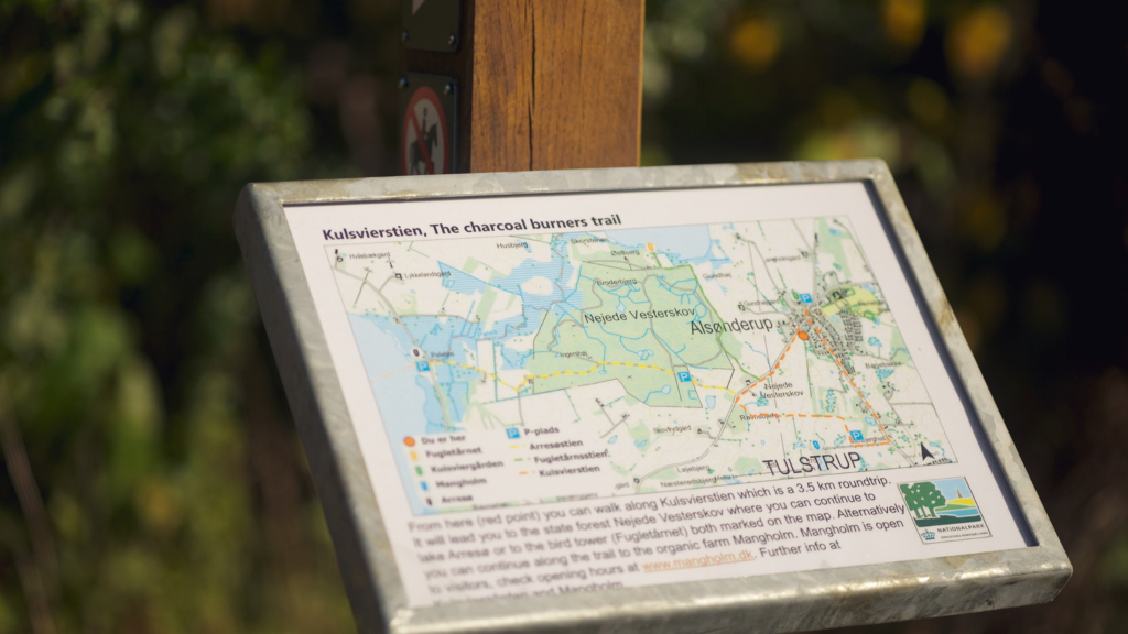 Kulsvierstien - 3.5 km through the varied landscape near Hillerød
