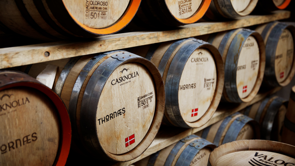Whiskey Enthusiasts at Thornæs Destillery: Tour and Tasting
