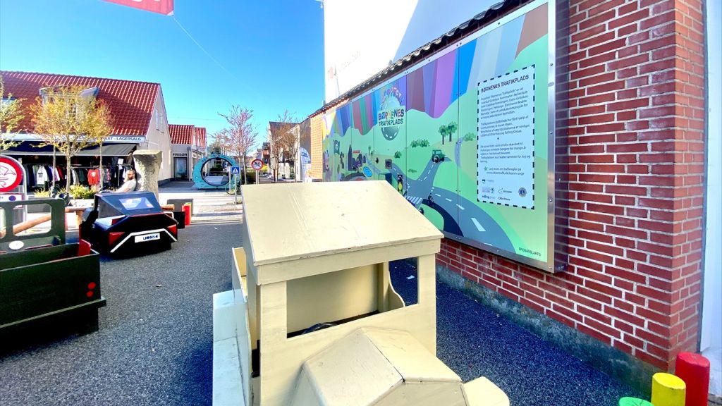 Kinder Verkehrspark in Helsinge - Nutze Kopf und Körper