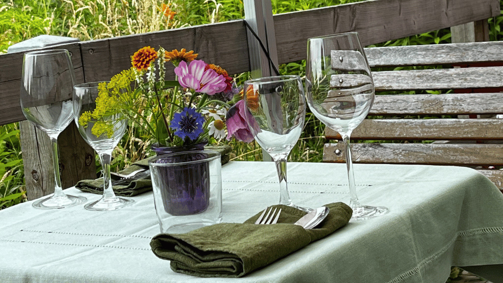 Special taste experiences at Mangholm's farm-to-table restaurant