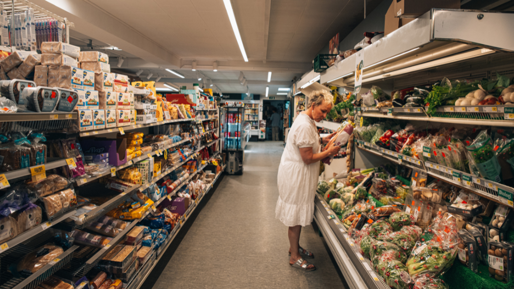 MIN Købmand in Liseleje: Groceries, local specialities, and more for your vacation.