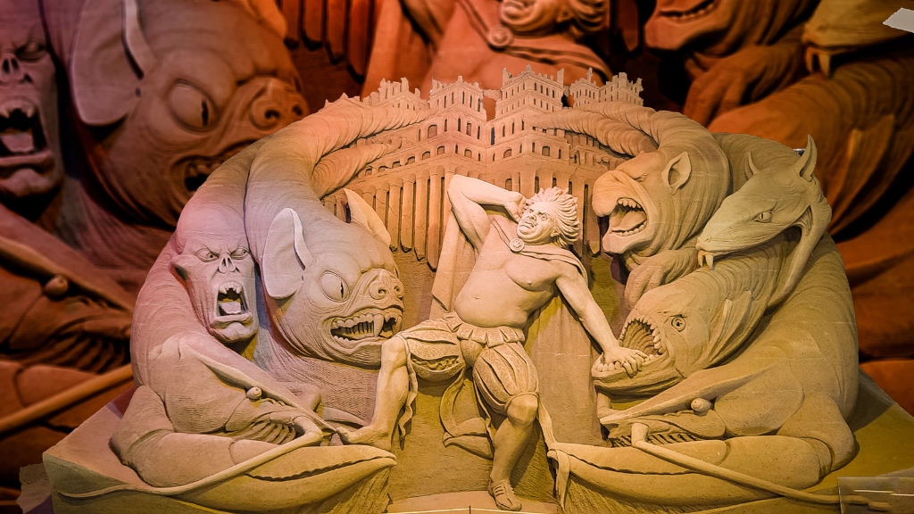 Hundested Sand Sculpture Park – Art Made of Sand