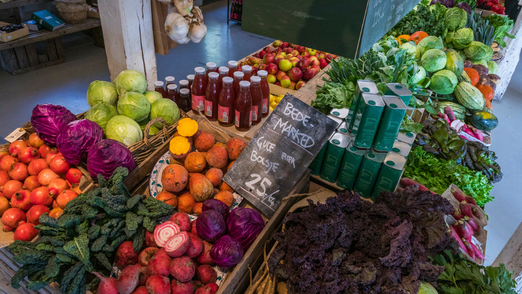 Aarstiderne  Gårdbutik i Humlebæk