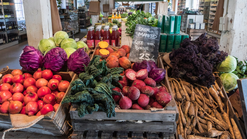 Aarstiderne  Gårdbutik i Humlebæk