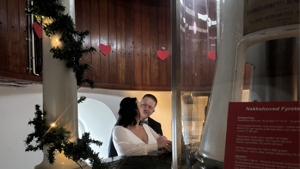 Get married at Nakkehoved Fyr in Gilleleje