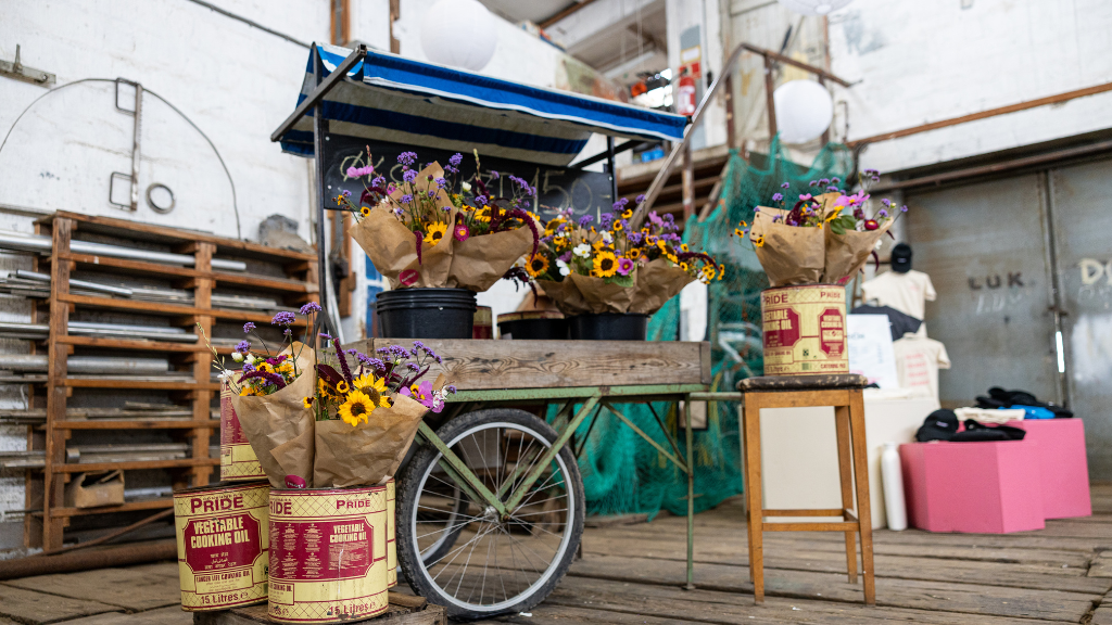 KUNSTEN – Art Market at Hundested Harbour in June