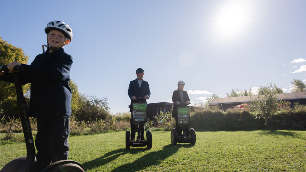 Segway in Gilleleje Labyrinten