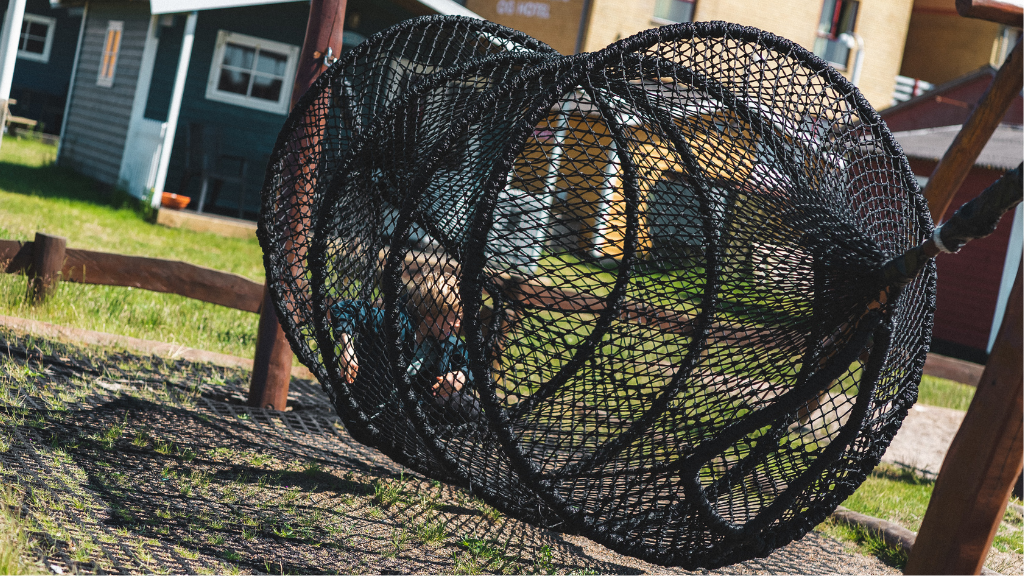 Playground at Hundested harbour