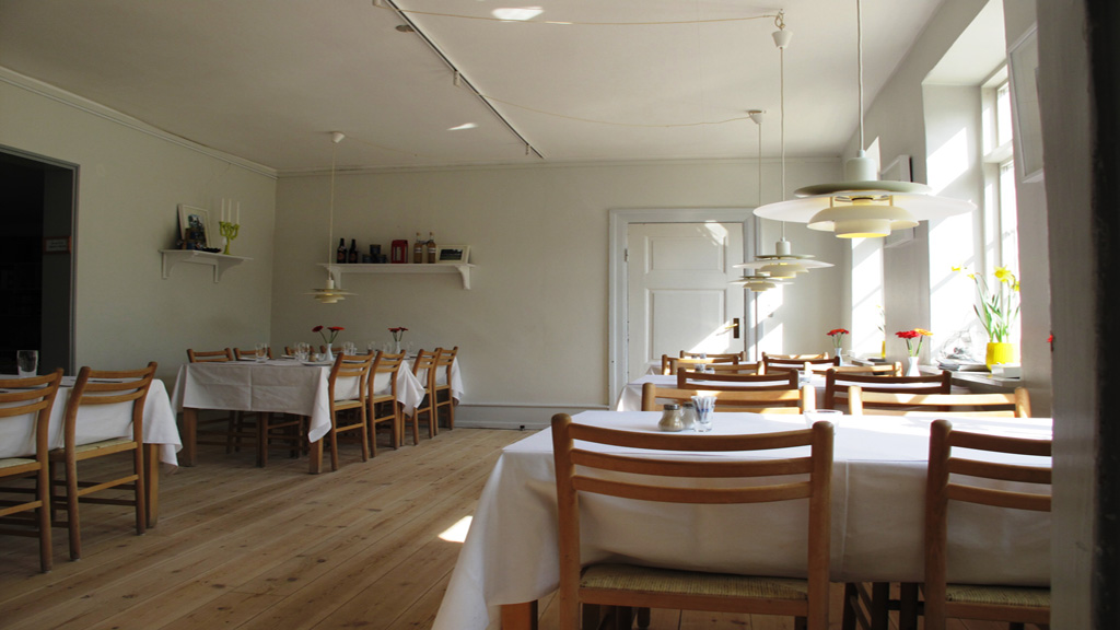 The mill café at Esrum Kloster