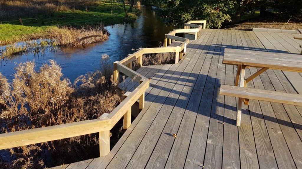 Sdr. Omme B&B - Terrasse