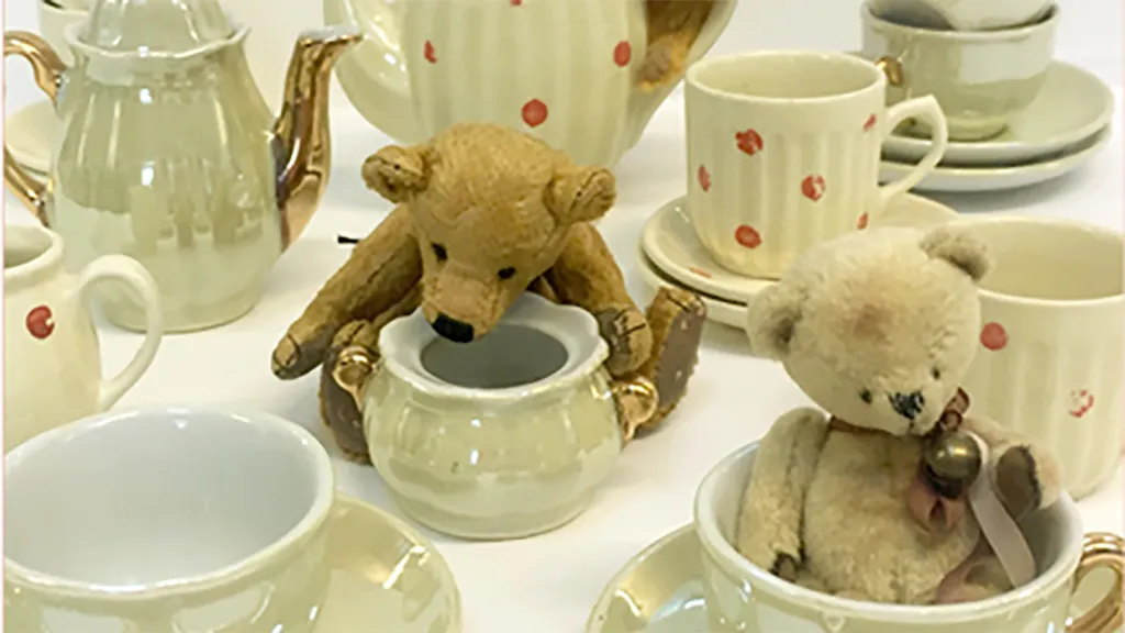 Teddy Bear Art Museum- Bamser ved porcelæn