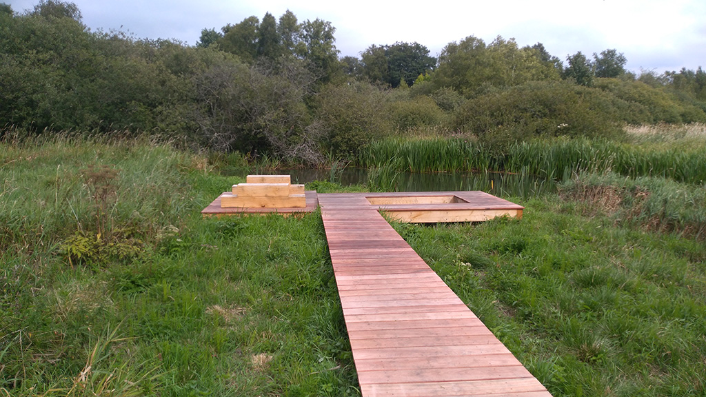 Kløverstieren - The path