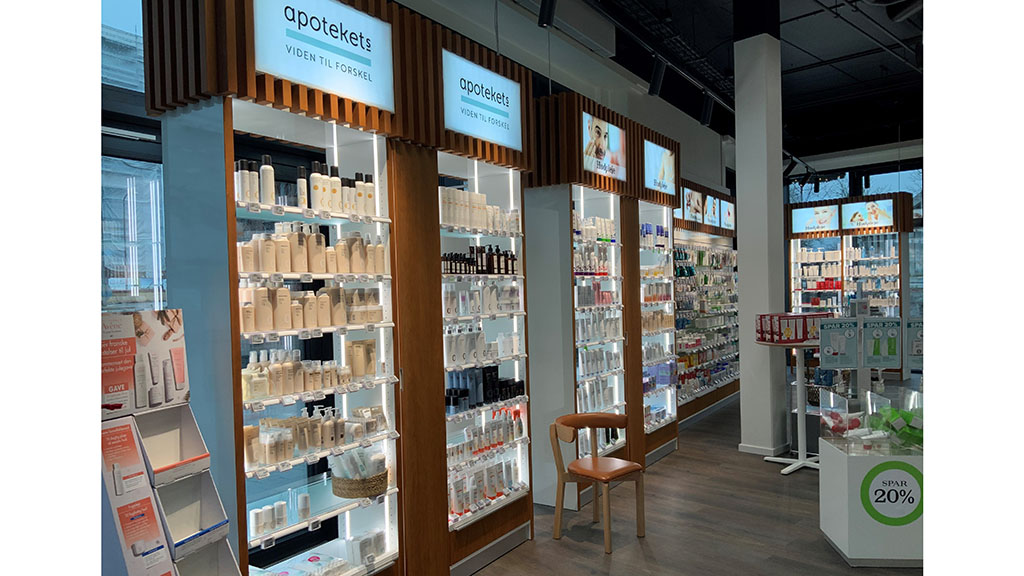 Pharmacy interior