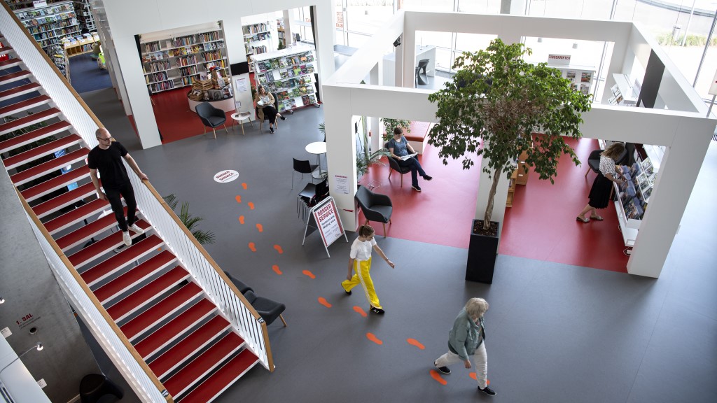 MAGION Bibliothek - Bild von oben