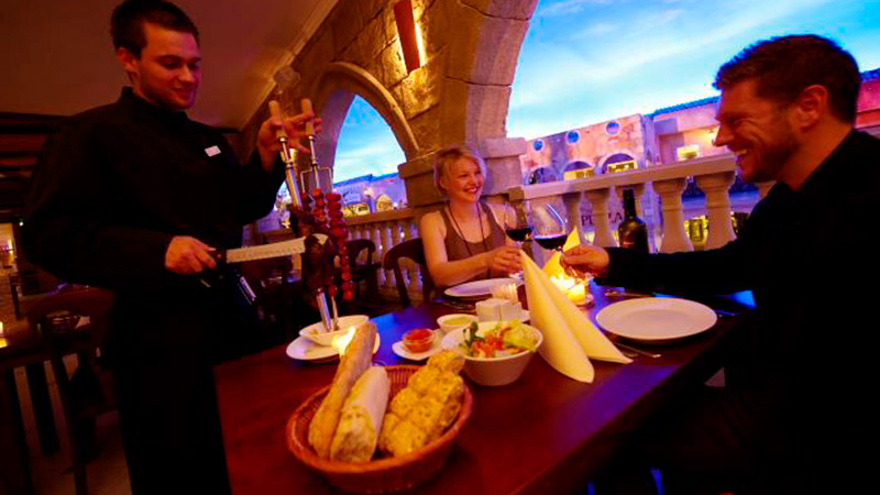 Lalandia - Restaurants - Image of man at table