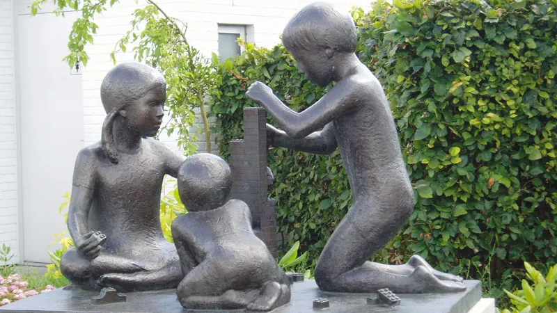 Billund - Skulptur legoland