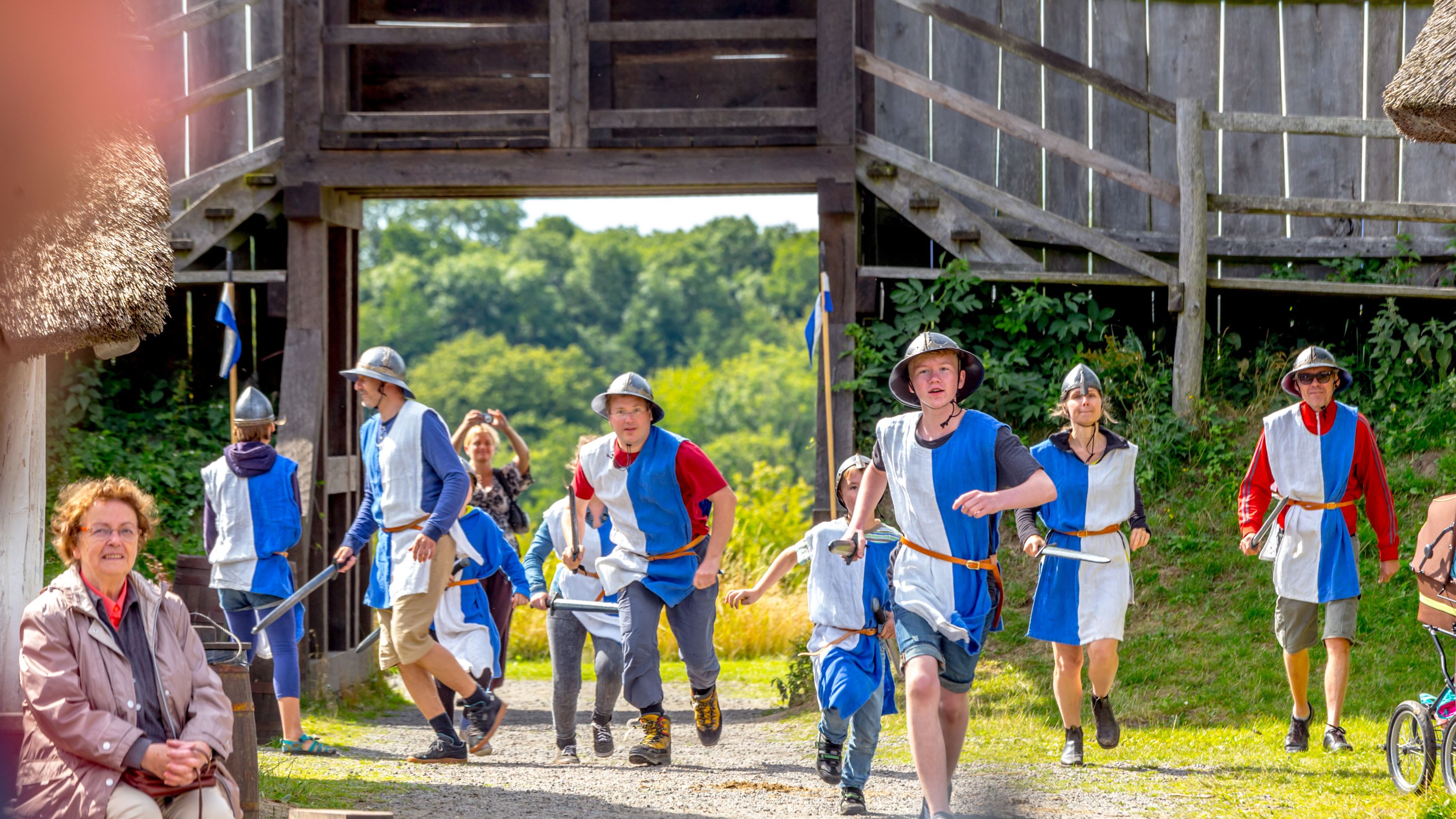 Kampen om Flaget - Familierollespil på Bornholms Middelaldercenter