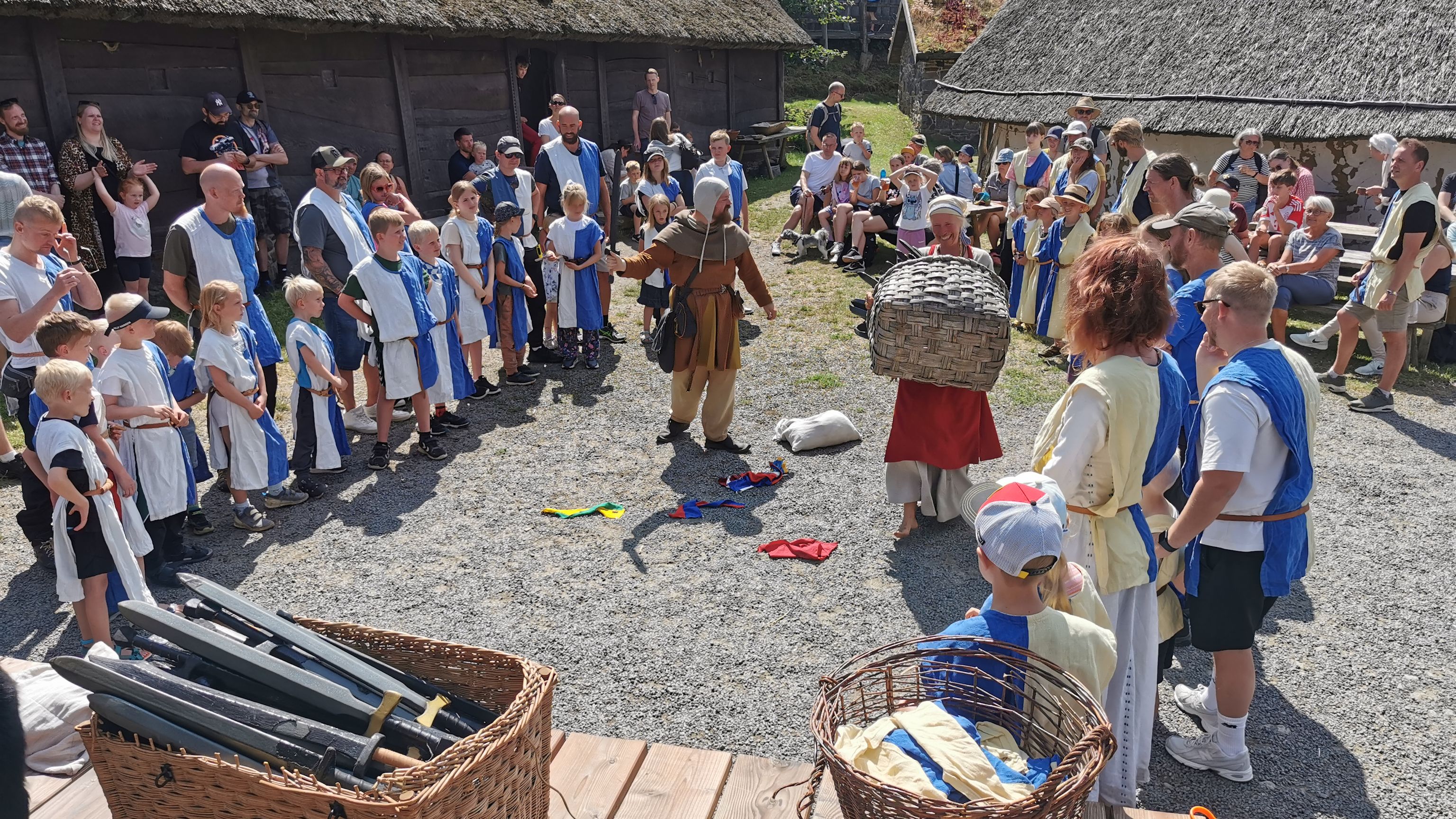 Kampen om Flaget - Familierollespil på Bornholms Middelaldercenter