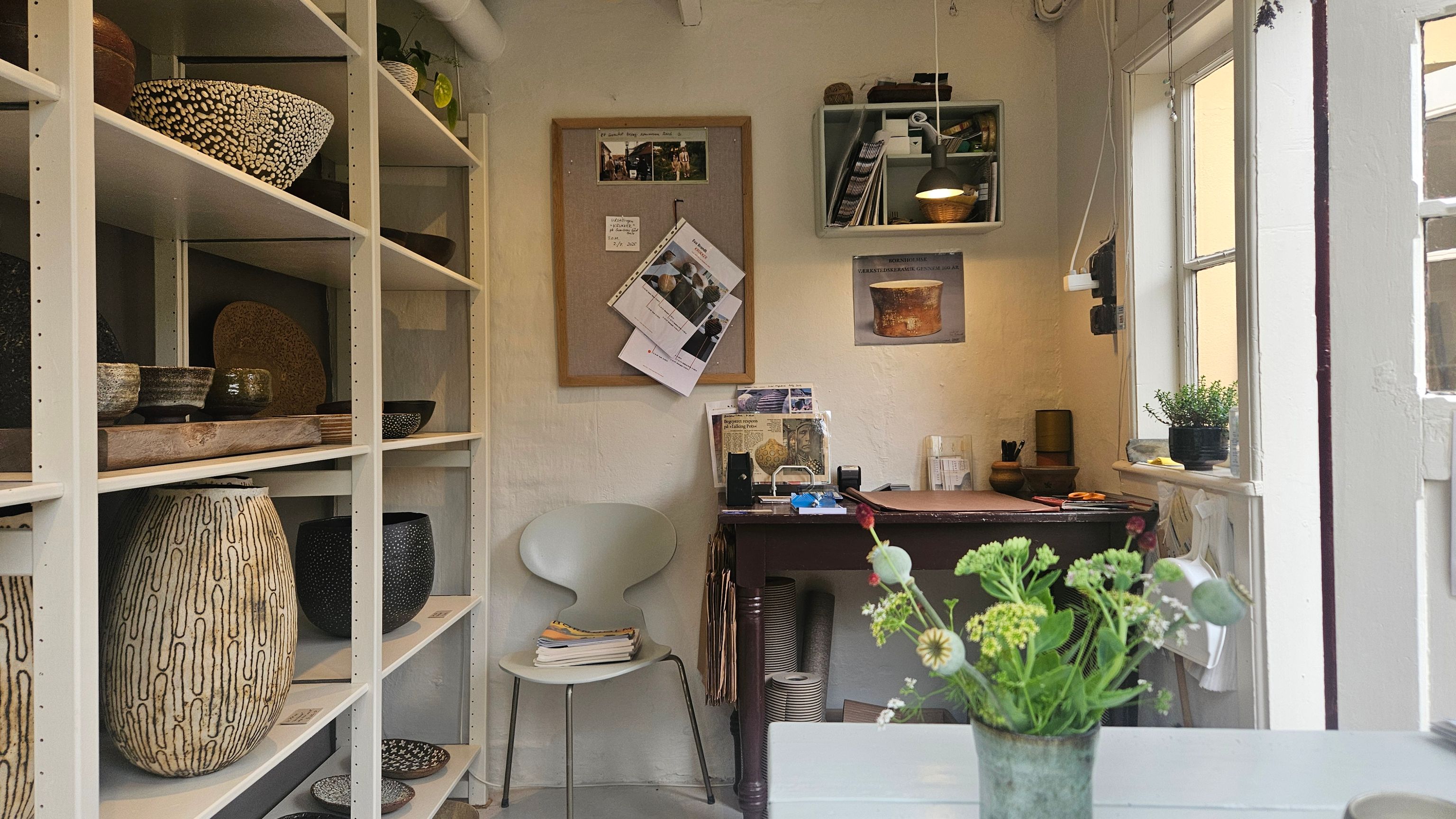 Værkstedsbutikken i Larsegade 23,, Eva Brandt