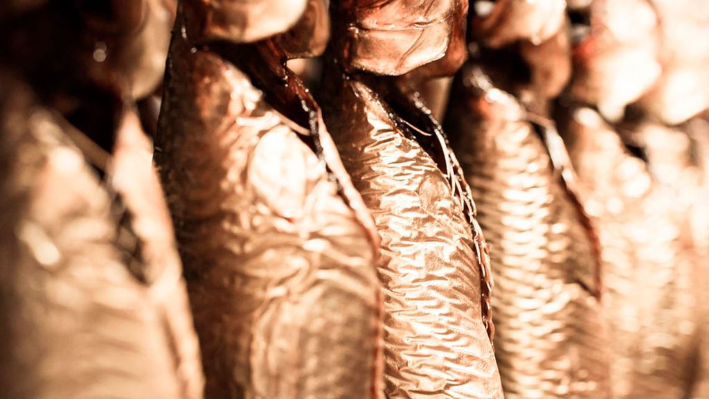 Allinge Røgeri røgede sild