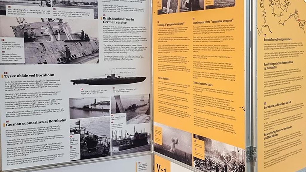 Udstilling på Bornholms Forsvarsmuseum