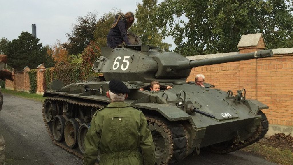 M24 kampvogn på Bornholms Forsvarsmuseum