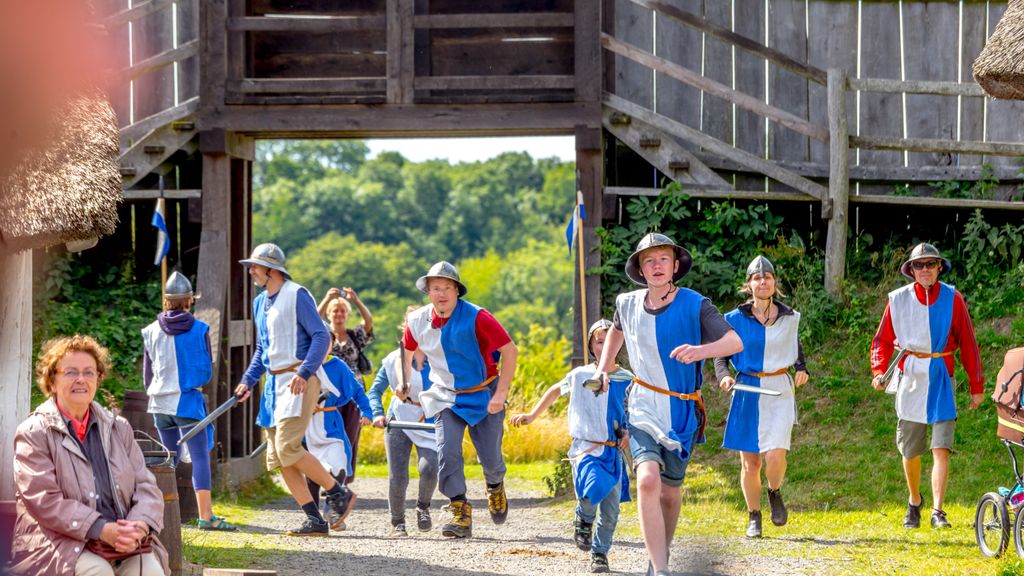 Kampen om Flaget - Familierollespil på Bornholms Middelaldercenter