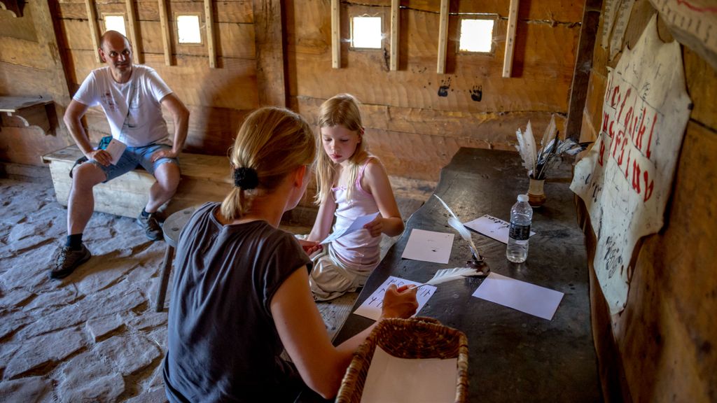 Skriverværkstedet på Bornholms Middelaldercenter