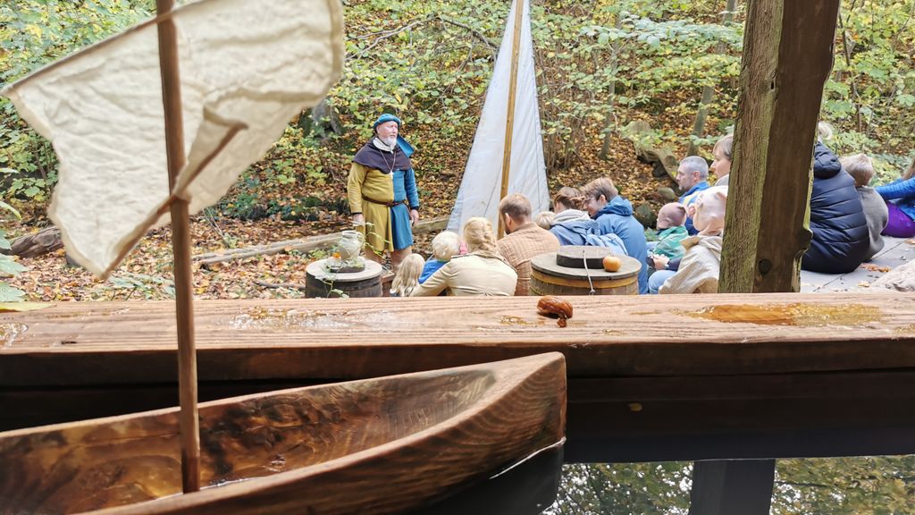 Sørøverfortælling på Bornholms Middelaldercenter