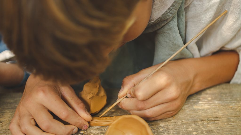 Lerværkstedet på Bornholms Middelaldercenter