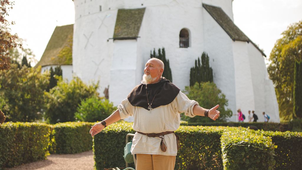 Historisk formidling ved Østerlars Rundkirke - Bornholms Middelaldercenter