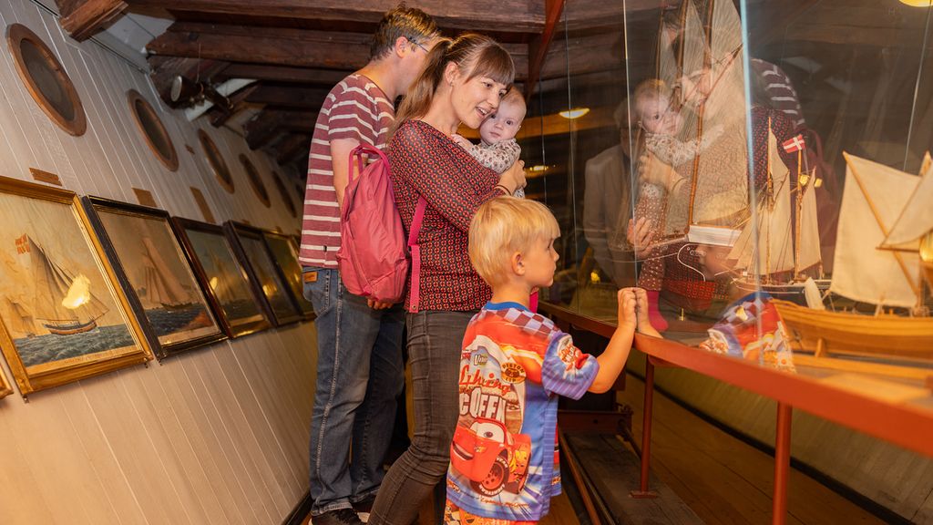 Stor udstilling om Bornholms søfart på øverste etage