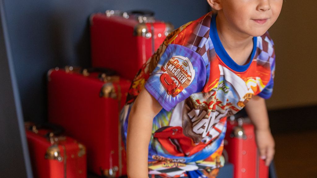 Tur på museet på egen hånd, og en rød kuffert fyldt med sjov