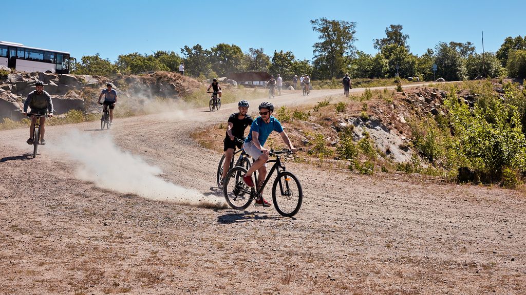 Guidet MTB tur på Nordøen