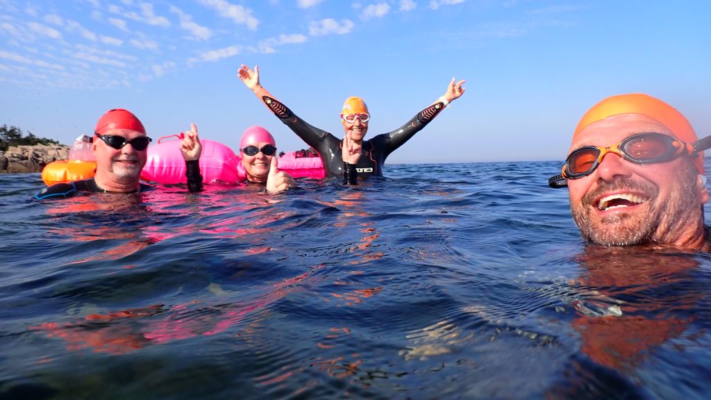 Havsvømning en stor oplevelse