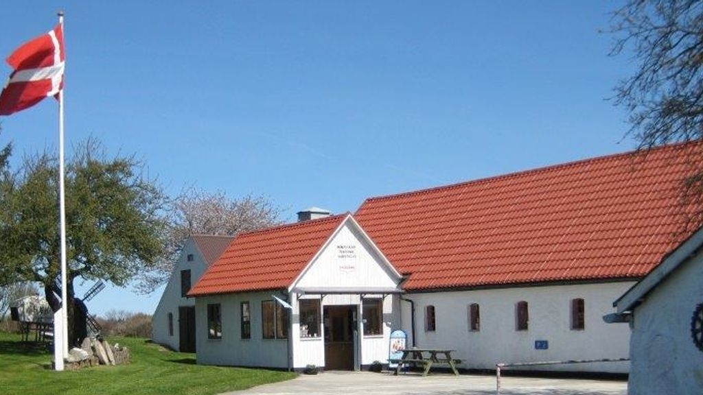 Indgangen ved Bornholms Tekniske Samling