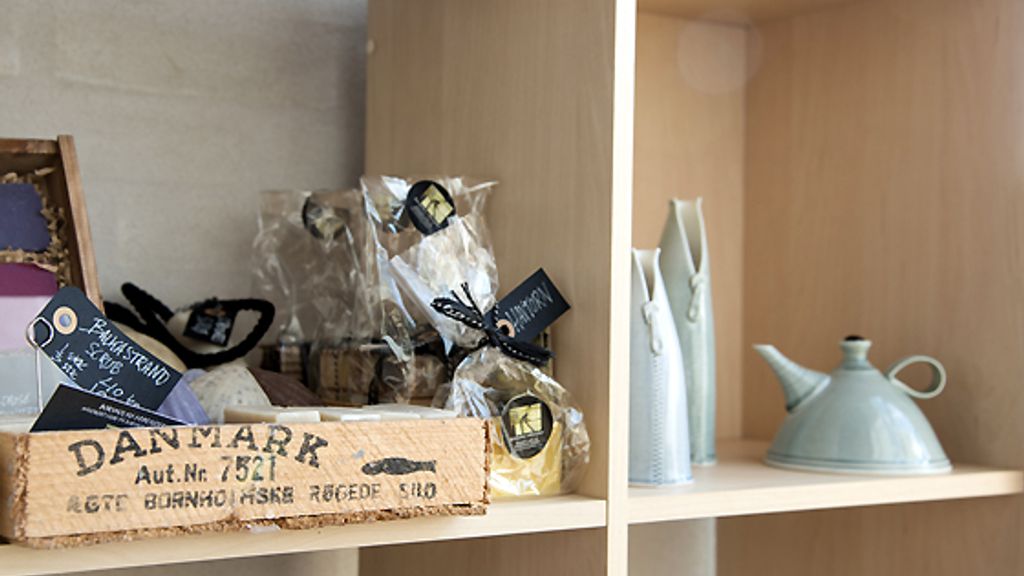 Kunsthåndværk hos Bornholms Velkomstcenter