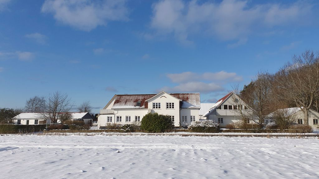 Vinter ved Feriestedet Skovly