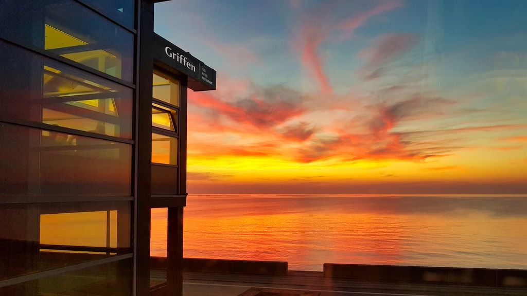 Griffen Spahotel - solnedgang