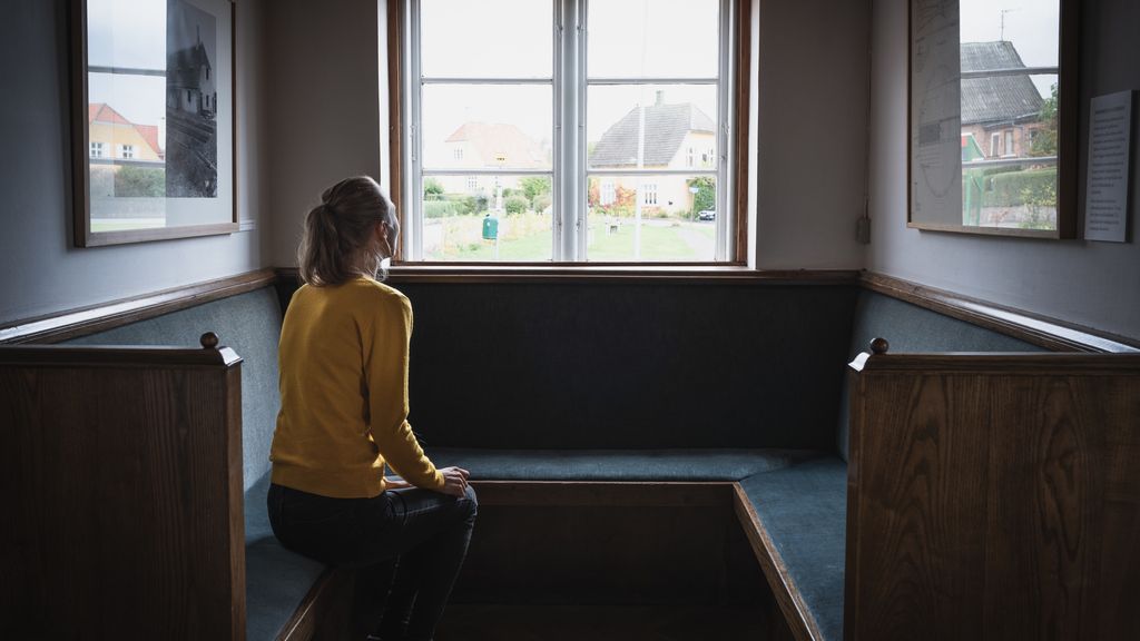 Ventesalen i den gamle station